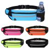 Unisex Sports Fanny Pack; Running Waist Bag; Belt Phone Bag; Water Hydration Backpack Running Accessories - Black*2+Blue