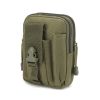 Waist Pouch; Portal Wasit Bag For Camping; Travel; Running - Army Green