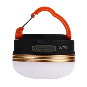 Outdoor Led Disc; Bright Hanging Light; Energy Saving Camping Tent Light; Mine Light Mode Adjustment; Outdoor Lighting Equipment - Orange