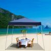 Free shipping 2.4 x 2.4m Portable Home Use Waterproof Folding Tent,Outdoor Pop Up Canopy Beach Camping Canopy  YJ - 2.4m