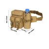 Tactical Waist Bag Denim Waistbag With Water Bottle Holder For Outdoor Traveling Camping Hunting Cycling - Jungle Digital