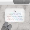 Positive Affirmation Bath Mat - One Size