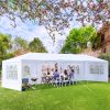 3 x 9m Five Sides Waterproof Tent with Spiral Tubes - one size