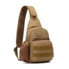 Tactical Shoulder Bag; Molle Hiking Backpack For Hunting Camping Fishing; Trekker Bag - ACU