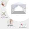 Party Tent 3 x 9m Eight Sides Two Doors Waterproof Tent with Spiral Tubes - 3M