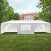 Party Tent 3 x 9m Eight Sides Two Doors Waterproof Tent with Spiral Tubes - 3M